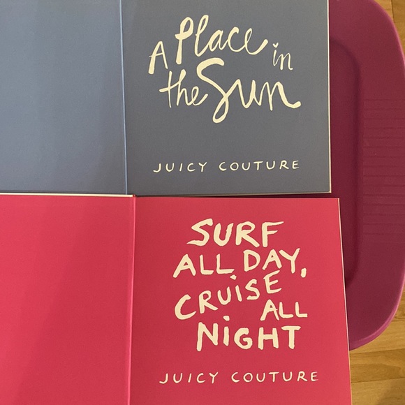 Two Vintage Unused Juicy Couture Hardcover Notebooks - Picture 3 of 4
